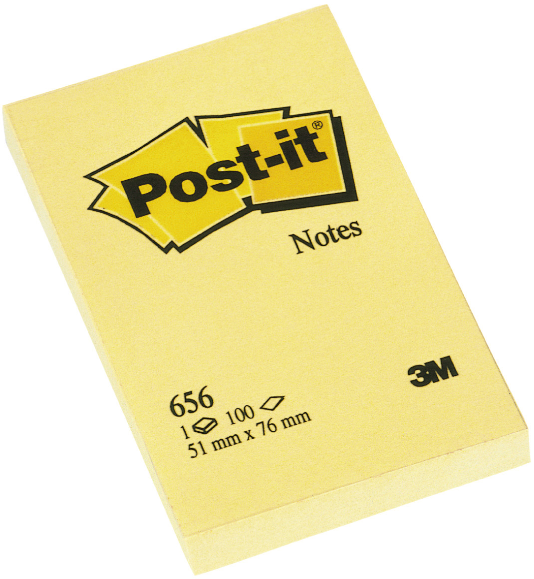 gelb Notizblock klebend Haftnotiz tesa® 57654 Office Notes 100 Blatt 